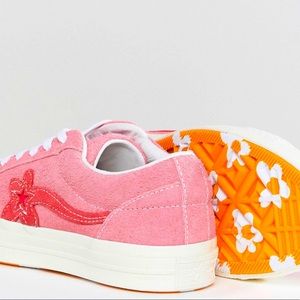 Converse x Tyler The Creator Golf Le Fleur One Star Sneakers in Pink